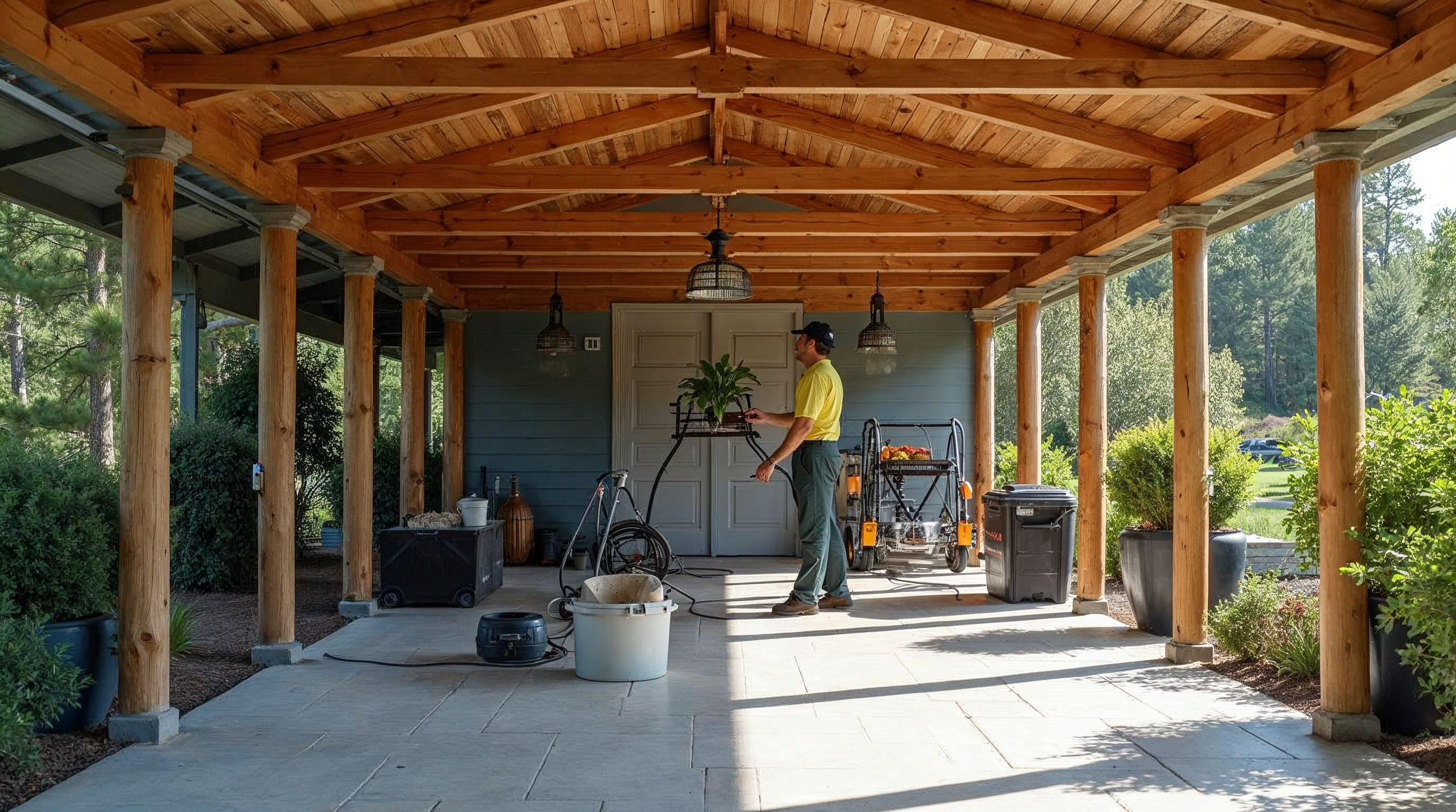 Carport Vedligeholdelse 2025 - Pleje af Træ, Stål og Tagmaterialer Guide